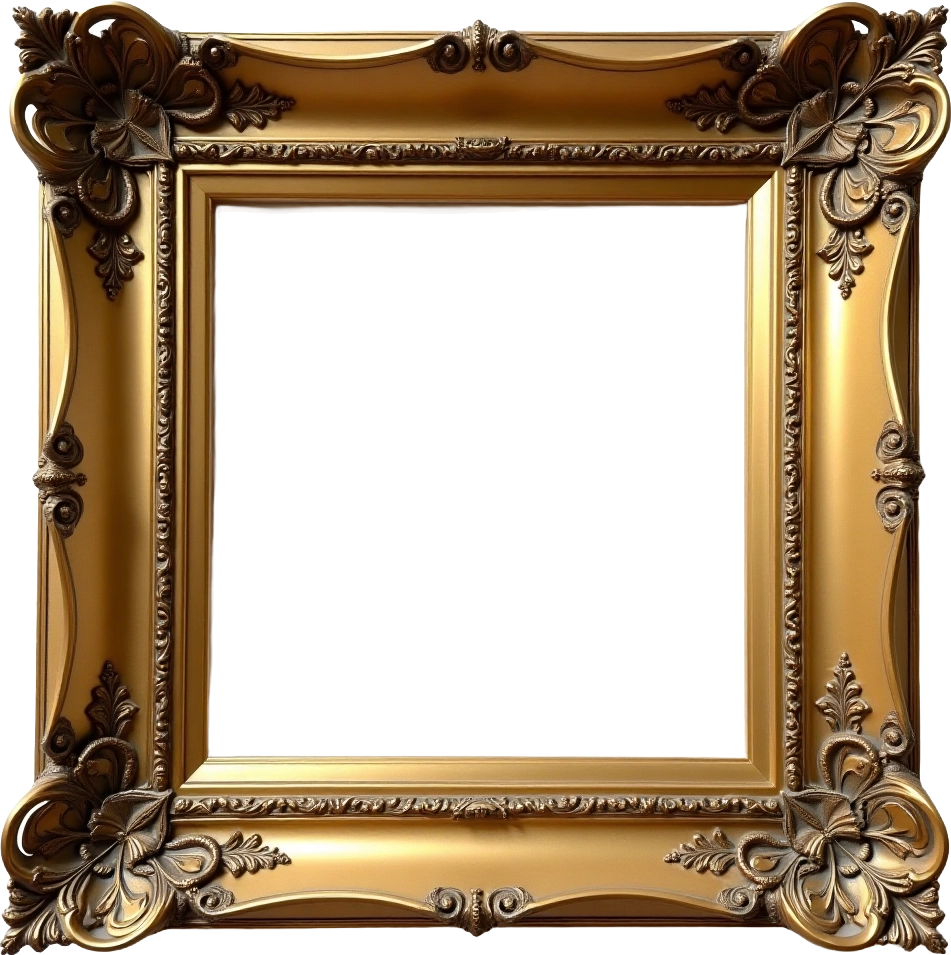 Ornate Gold Frame